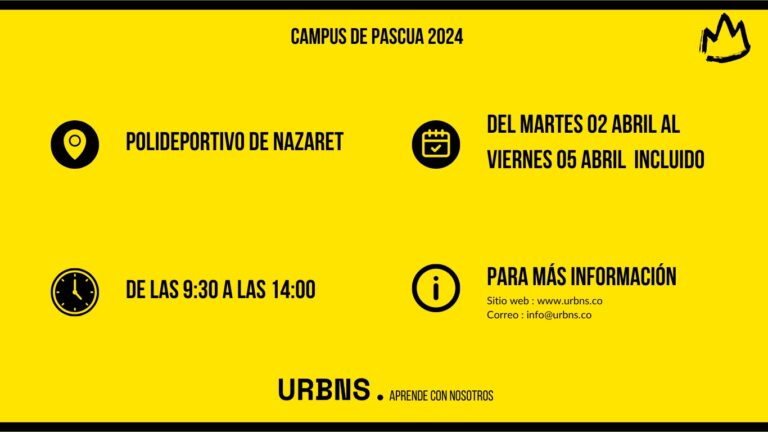 URBNS. Campus de Pascua 2024